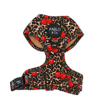 Load image into Gallery viewer, Leopard Cherries Adjustable Harness Pablo &amp; Co