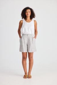 Mandalay Short, Charcoal Fleck
