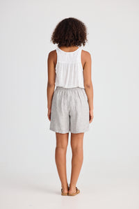 Mandalay Short, Charcoal Fleck