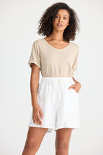 Load image into Gallery viewer, Miami Short, White Linen