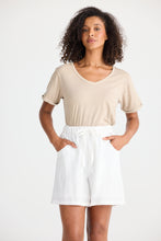 Load image into Gallery viewer, Miami Short, White Linen