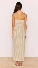 Load image into Gallery viewer, Edith Maxi Dress Olive and White Stripe - Minkpink