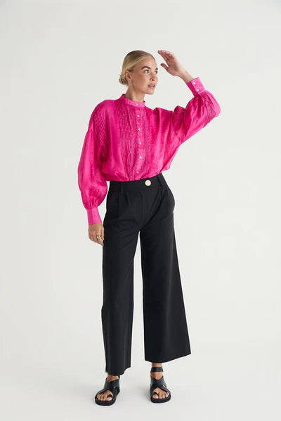 MOS The Label - The Anastasia Blouse, Cerise