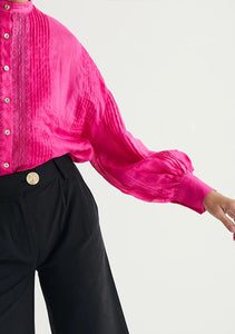 MOS The Label - The Anastasia Blouse, Cerise