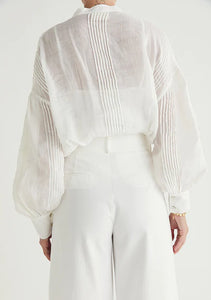 MOS The Label - The Anastasia Blouse, Ivory