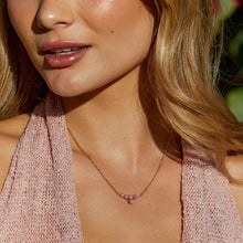 Load image into Gallery viewer, Mahina Necklace Gold pink  - Love Lunamei