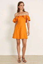 Load image into Gallery viewer, Mon Renn - Form Mini Dress, Mango