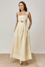 Load image into Gallery viewer, Mon Renn - Rise Midi Dress, Lemon