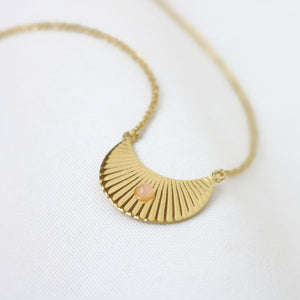Love Lunamei - Moon Beams Necklace, Gold