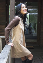 Load image into Gallery viewer, Nova Cord Dress wheat - Humidity