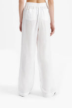 Load image into Gallery viewer, Nude Lucy - Lounge Linen Pants, White
