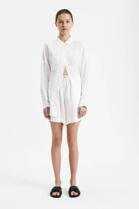 Nude Lucy - Heritage Lounge Shirt, White