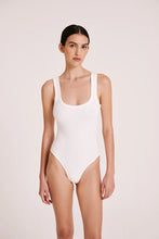 Load image into Gallery viewer, Nude Lucy - Essential Tank Bodysuit, White