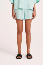 Load image into Gallery viewer, Nude Lucy - Lounge Linen Shorts, Aqua