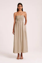 Load image into Gallery viewer, Nude Lucy - Zuri Cupro Maxi Dress, Olive
