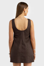 Load image into Gallery viewer, Nora Linen Mini Dress
