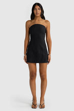 Load image into Gallery viewer, Savannah Mini Dress Black