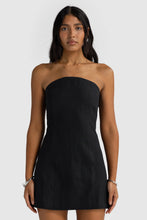 Load image into Gallery viewer, Savannah Mini Dress Black