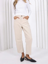 Load image into Gallery viewer, Toni Barrel Jean Pearl Corduroy