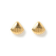 Load image into Gallery viewer, Arms Of Eve - Perla Shell Earrings, Gold