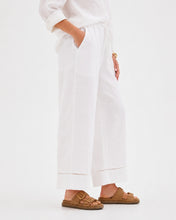 Load image into Gallery viewer, Florence Line Pant White