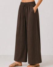 Load image into Gallery viewer, Ibiza Linen pant Chocolate