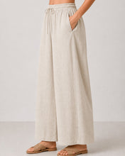 Load image into Gallery viewer, Ibiza Linen pant Flax
