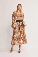 Load image into Gallery viewer, MOS The Label - Desert Floral Midi Dress, Desert Floral Print