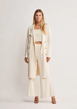 Load image into Gallery viewer, MOS The Label - Tranquillity Knit Coat, Ivory
