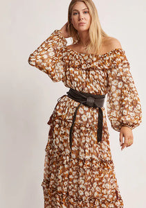 MOS The Label - Desert Floral Midi Dress, Desert Floral Print