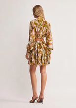 Load image into Gallery viewer, MOS The Label - Abstract Botanica Mini Dress, Abstract Print