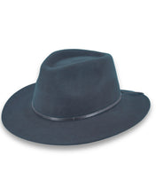 Load image into Gallery viewer, RW180 Blue Sea Leura Fedora Wool felt