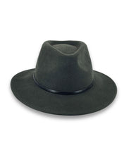 Load image into Gallery viewer, RW180 DK Green Leura Fedora Wool felt
