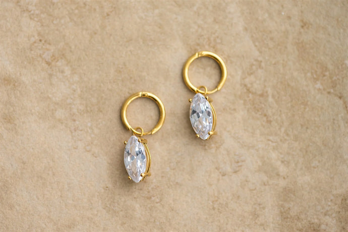 Indigo & Wolfe - Reef Earrings, Stone