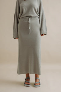 Retreat cotton Pullover thyme - Talamaya