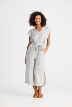 Load image into Gallery viewer, Sebou Dress, Charcoal Fleck