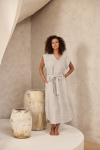 Load image into Gallery viewer, Sebou Dress, Charcoal Fleck