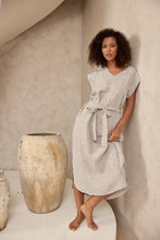 Load image into Gallery viewer, Sebou Dress, Charcoal Fleck