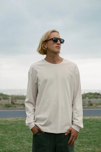 Slider Tee, Stone - Titchie