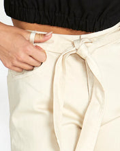 Load image into Gallery viewer, Sass Clothing - Joni Belted Denim Short, Sand