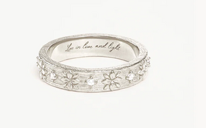 By Charlotte - Live In Grace Ring,silver