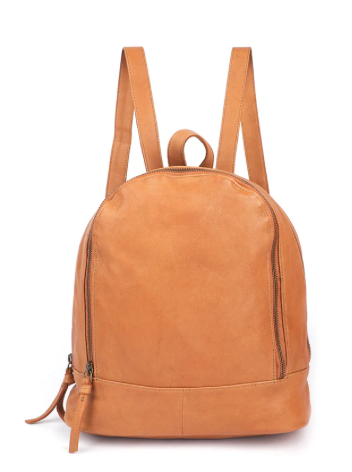 BL35- Natural Leather backpack