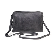 Load image into Gallery viewer, BL18- Black leather bag
