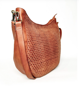 BL78 Cognac leather bag