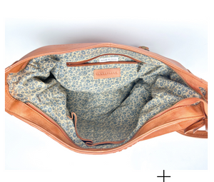 BL78 Cognac leather bag