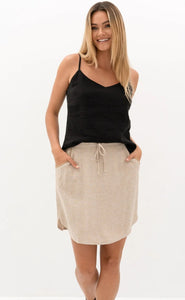 Humidity Lifestyle - Tammi Skirt, Natural