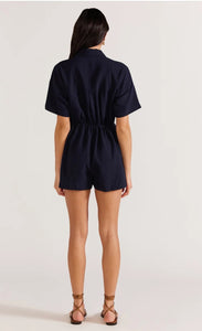 Staple The Label - Elysia Playsuit, Navy