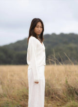 Load image into Gallery viewer, Lilly Pilly Collection - Bailey Cotton Cardi, Ivory
