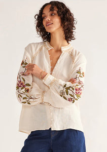 MOS The Label - Camille Blouse, Ivory