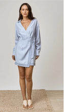 Load image into Gallery viewer, Mon Renn - Sentiment Mini Dress, Baby Blue